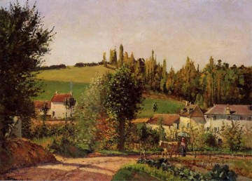 カミーユ・ピサロ Painting - ポントワーズの庵の小道 1872年 カミーユ・ピサロ